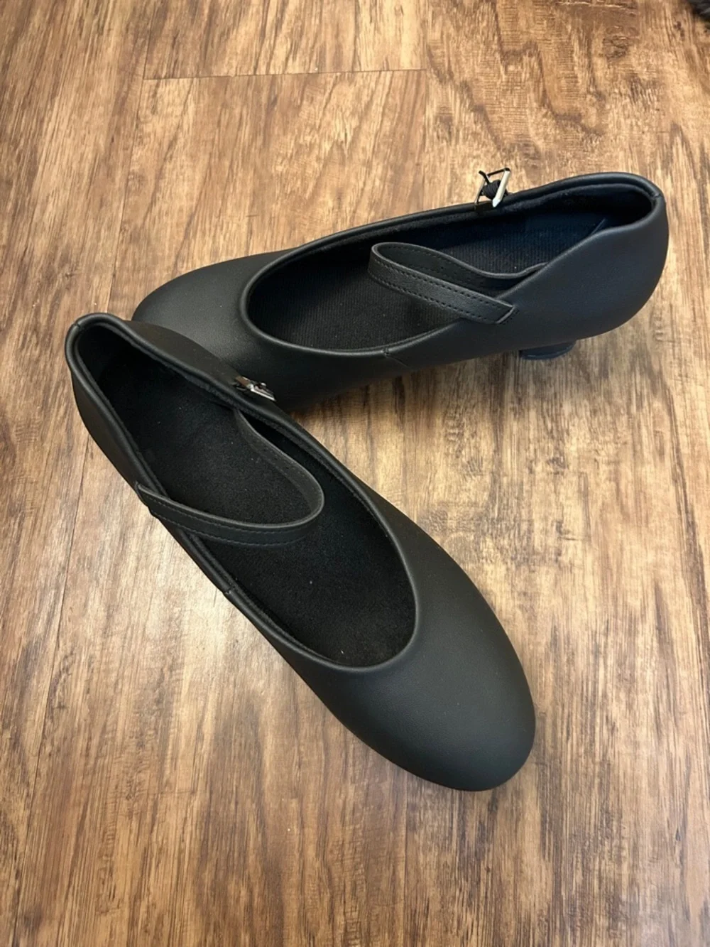 Classic Black Mary Jane Dance Shoes - Picture 2 of 5